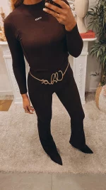 Pantalón Flare Moka - Imagen 3