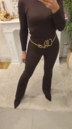 Pantalón Flare Moka - Imagen 5