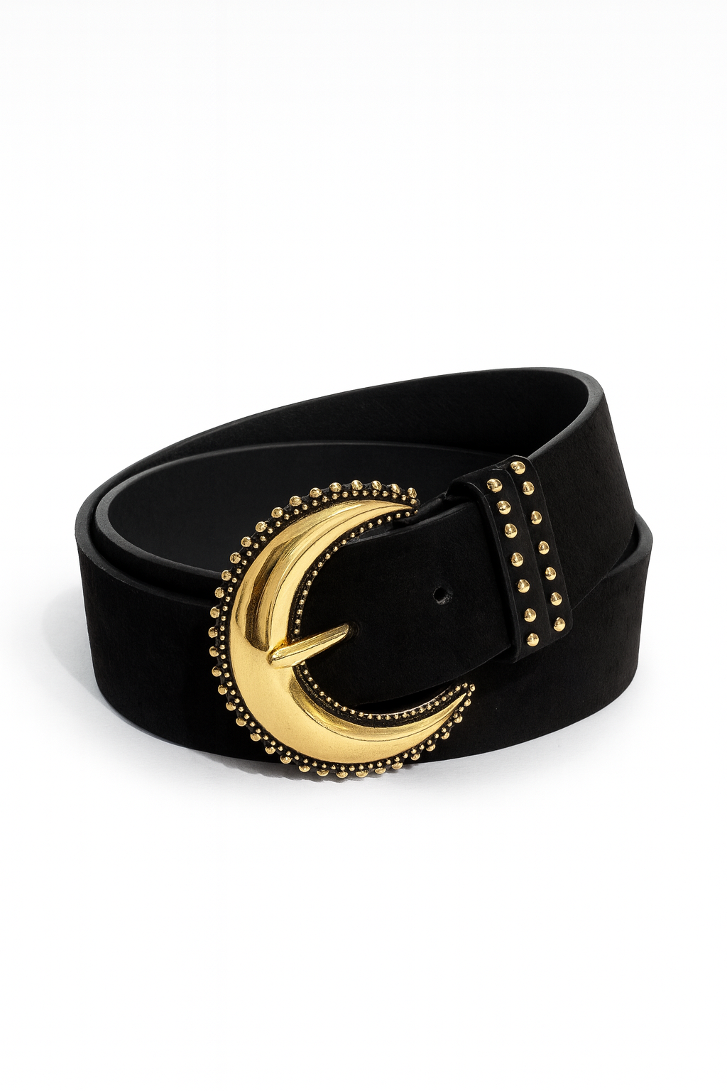 Cinturon_liso_hebilla_media_luna_2 Cinturon liso hebilla media luna - Imagen 1