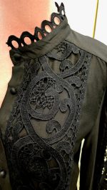 Camisa Cuello Mao de Guipur - Imagen 3