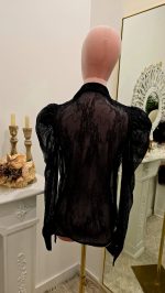 Camisa de Encaje y Minilentejuelas - Imagen 6