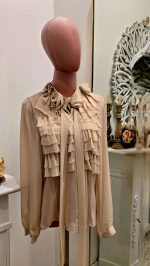 Camisa de Gasa con Volantes y Lazo - Imagen 5