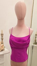 Top tipo Corpiño Fucsia - Imagen 4