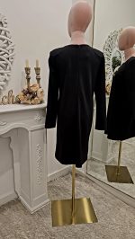 Vestido Corto con Botones Dorados - Imagen 5