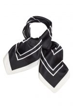 Pañuelo cuadrado lineas geometricas - Imagen 2