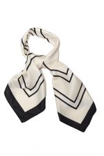 Pañuelo cuadrado lineas geometricas - Imagen 3