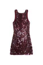 Mini vestido lentejuelas - Imagen 2