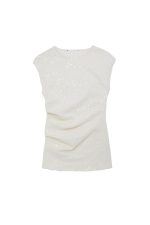 Top de lentejuelas y angora - Imagen 2