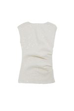 Top de lentejuelas y angora - Imagen 4