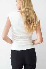 Top de lentejuelas y angora - Imagen 5