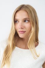 Top de lentejuelas y angora - Imagen 6