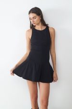 Mini vestido peplum