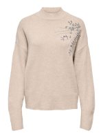 Jersey cuello perkins con pedreria Only Riva - Imagen 14