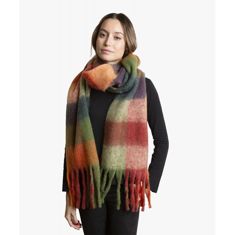 bufanda_2 Bufanda manta de cuadros - Imagen 1