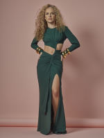 Vestido Largo con Cut Out - Imagen 8