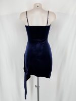 Vestido corto de Lentejuelas y Terciopelo - Imagen 3