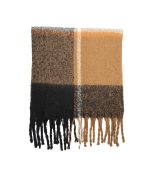 Bufanda de cuadros tonos caldera - Imagen 2