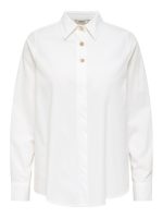 Camisa larga con tres botones dorados Only Sable Nina - Imagen 8