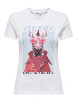 Camiseta manga corta Only Vibe Disco - Imagen 4