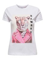 Camiseta manga corta Only Vibe Rawrrr - Imagen 4