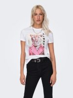 Camiseta manga corta Only Vibe Rawrrr