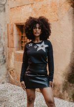 Camiseta Estrellas Plateadas