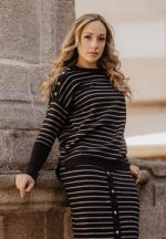 Jersey Rayas Estrellas punto negro