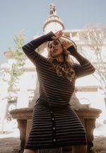 Falda Rayas Estrellas punto negra - Imagen 5