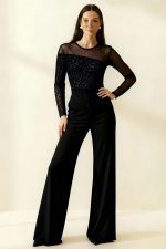 Camiseta animal print canesú asimétrico