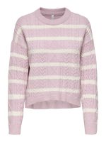 Jersey de rayas y ochos Only Katia