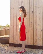 VESTIDO CORTO DE FIESTA ESCOTE NUDO - Imagen 2