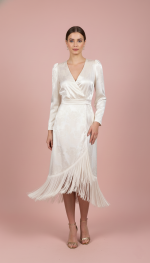 VESTIDO MIDI JACAR FLECO - Imagen 8