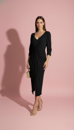 VESTIDO DE FIESTA CORTO NUDO - Imagen 6