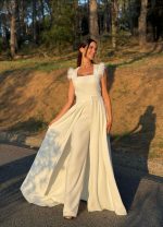 Sobrefalda de Novia con Cola - Imagen 2