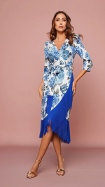 Vestido Midi Macarena Estampado