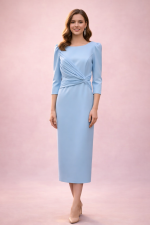 Vestido Midi Cruzado de Tul Sweet - Imagen 4