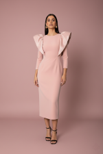 Verstido Volantes Backless Arianna