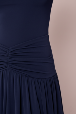 Vestido Evasé Frunces Cadera Alessandra - Imagen 4