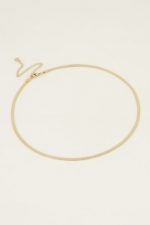 Collar de acero cadena plana - Imagen 2