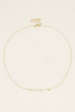 Collar de acero con tres corazones - Imagen 2