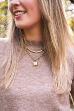 Collar de cadena con candado de amor - Imagen 9