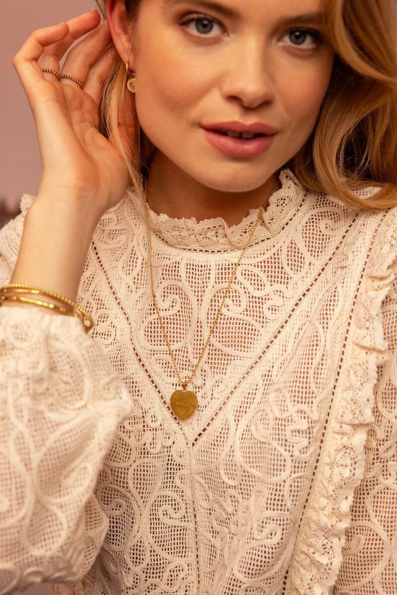 product_images-shoot-amsterdam-lovebakery-57 Collar de acero con corazón "Always" - Imagen 1