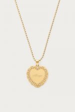 Collar de acero con corazón "Always" - Imagen 3