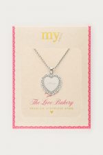 Collar de acero con corazón "Always" - Imagen 4