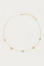 Collar de acero con charms de corazones - Imagen 2