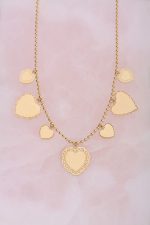 Collar de acero con siete corazones - Imagen 6