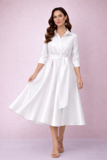 Vestido Camisero Midi Carol - Imagen 2