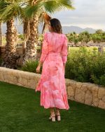 Vestido de Gasa Estampado Paola - Imagen 2