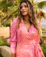 Vestido de Gasa Estampado Paola - Imagen 4