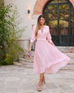 Vestido Midi de Gasa Angeles